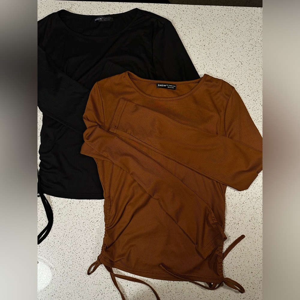 BUNDLE Ribbed Long Sleeve Shirts